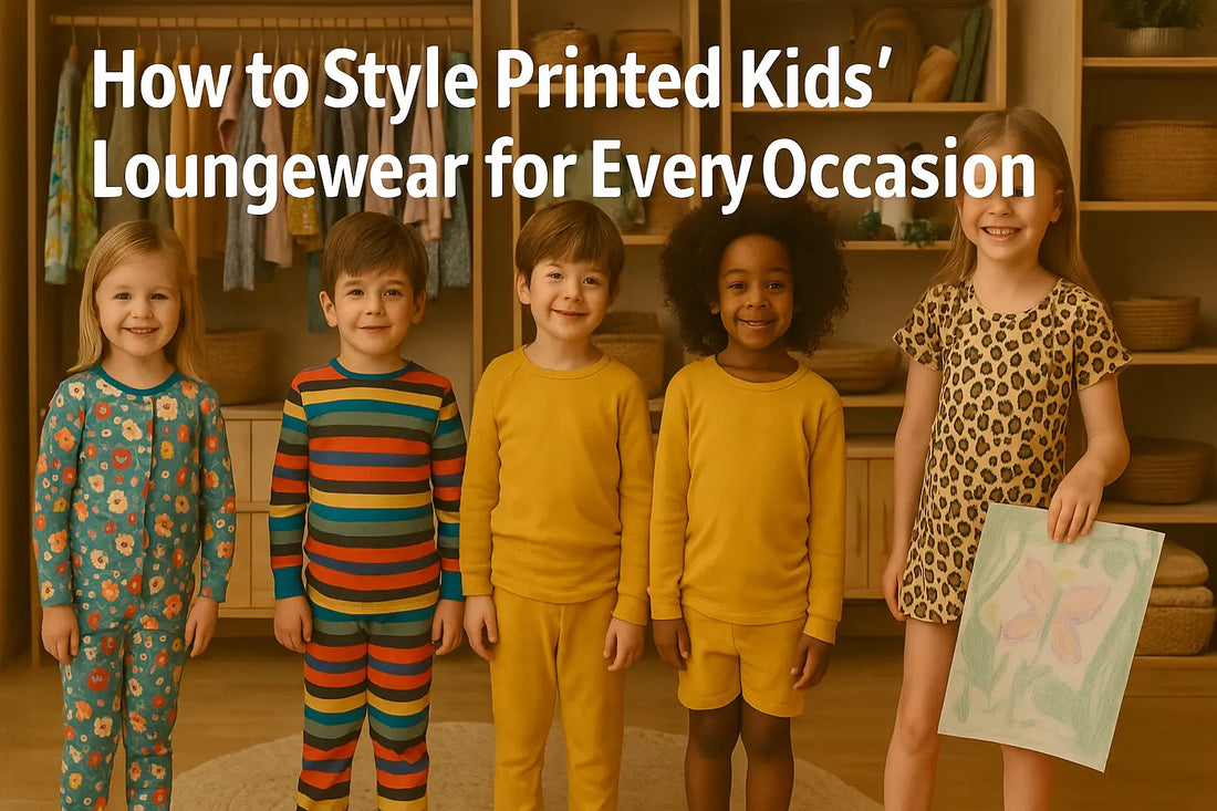 How to Style Printed Kids’ Loungewear for Every Occasion
