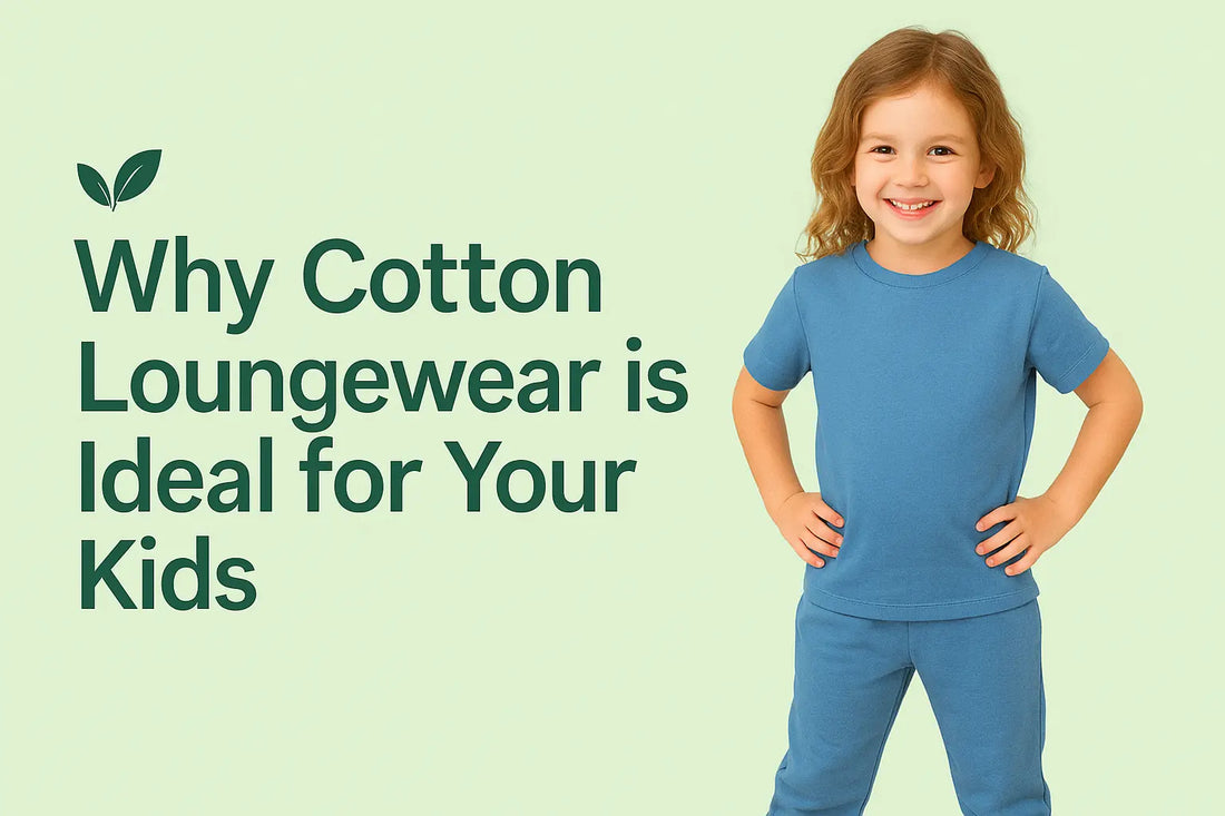 🌿 Why Cotton Loungewear is Ideal for Your Kids